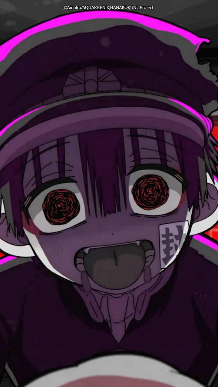 Hanako's feening for some candy ?
